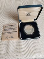 1981 Prince Of Wales And Lady Diana Silver Proof Coin Genuine box Certificate