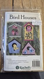 Rachel's Of Greenfield Bird Houses Felt Decoratio  Kit