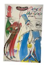 Hiru Rare 1985 Original Poster Orpheus in the Underworld London Coliseum Scarfe