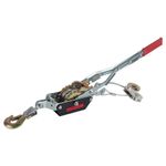 2X(Wire Rope Hand  Puller Hand Puller Tighten  Hook Lifting Tool B4Z9)5522