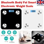 Body Fat Scale USB Rechargeable, Smart Bathroom Scale for Body Weight 180KG HOT