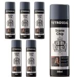 Tetrosyl SCS501 Stonechip Protection Underseal Aerosol Spray Paint Grey x6