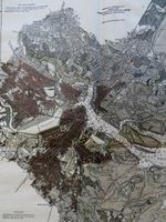 Boston Harbor coastal chart Massachusetts 1910 map hand colored very detailed