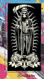 SANTA MUERTA LARGE 48 X 25cm PATRON SAINT OF DRUG DEALERS MEXICAN VOODOO