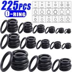 Fuel Resistant O Ring Washer Assortment Kit Gasket Automotive Seal Set 270PCS