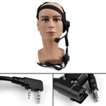 1x HD-02 Z-Tactical Bowman Elite II Headset U94 PTT For Kenwood BaoFeng Radio UK