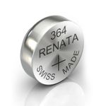 Renata Watch Battery 364 (SR621SW) Swiss Made