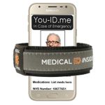 Medical Alert Bracelet Emergency ID Phone Access Mens Ladys Adult Child Kids ICE