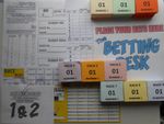 RACE NIGHT TICKETS SET - 20 PER RUNNER FOR 9 RACES - PAPERWORK / SCRATCH CARDS