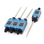 4 Pcs ME-9101 Flexible Coil Spring Limit Switch DPST 1NO 1NC AC 250V DC 115V