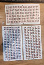 1968 Sg775-777, CHRISTMAS. Full Set Of Three Full Sheets UNMOUNTED MINT (RefB68)