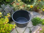 Round Garden Pond Pebble Pool Water Feature Sump Bucket Wildlife Refuge