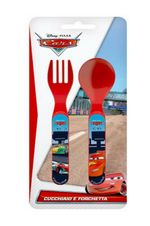 Disney Cars 2 Piece Childrens Cutlery Set Dining Kids Lunch Dinner meals Finn