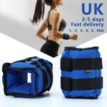 3kg 4kg 5kg 6kg Ankle Weights Leg Wrist Strap Running Training Fitness UK