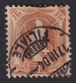 SWITZERLAND 1902 Standing Helvetia 3f. Perf 11½ x 12 SG 162 Used (CV £36)