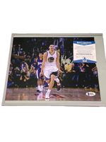 Klay Thompson Signed Photo NBA AUTOGRAPHED Beckett COA