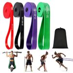 Exercise Loop Resistance Bands Pull Up Band Assisted Pull-Up Set New Elastic UK