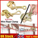 0.5 / 1 Ton Cable Wire Rope Alloy Steel Haven Grip Jaw Puller