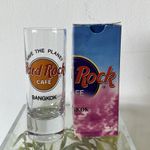 Hard Rock Cafe Shot Glass Bangkok Boxed Brand New Never Used Excellent Condition