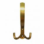 Amazing Looking Gold Triple Hook 58mm x 78mm for Hat Robe Coat Cloths Metal