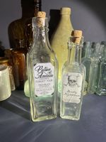 Vintage Deadly Nightshade Amnesia Potion Gothic Oddity Curiosity Bottle Bundle