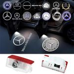 2PCS LED Lighting Laser Projector Mercedes W176/W177/W205/W247/W213 Door Light