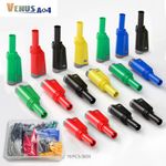 70PCS/box 4mm Shrouded Banana Plug 32A Fully Insulated Stackable Male Connector