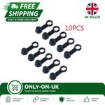10Pcs Rubber Caliper Brake Bleed Nipple Grease Dust Caps Cover Motorcycle Car UK