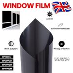 Total Light Blackout 100% Privacy Window Film Tinting Tint Sticker 76/90cm 1-5M 