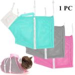 1pc Cat Bathing Bag Cat Grooming Bag For Bath Washing Nails Cutting Cleaning Bag
