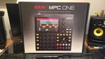 Akai MPC One Sampler 16-Pad Black w/ Cables Loaded 256GB SD, DECKSAVER Included