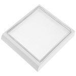 5pcs Electrical Outlet Cover, 4.6x4.3" Box, White