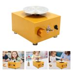 Mini Pottery Wheel 2000RPM Electric Ceramic Machine 6.5-10cm Turntable Craft UK