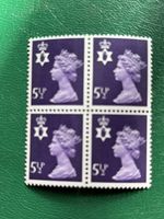 GB Stamps NI Regionals 4x 5.5p 2b Block MNH SG NI19 S2213