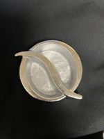 Rare Iconic Vintage Quaglino's Q Aluminium Ashtray Designed Sir Terence Conran
