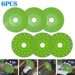 6 Pack 4.5 Inch (115mm) Diamond Grit Rock Slab Grinding Disc for  Cutting