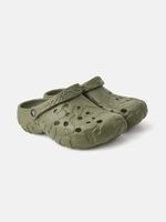 Fortis Carp Fishing Footwear Range - Tego Olive Clogs - All Sizes