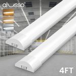LED Batten Light Tube Strip Light Slim 3000K 4000K 6500K 4FT Garage Office 120cm