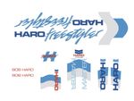 Haro Freestyler Master 86 Decal Set old school BMX Restoration