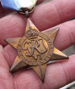 A GENUINE WW2 THE ATLANTIC STAR MEDAL.