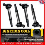 4 Pack of Ignition Coil for Toyota Auris Avensis Verso Yaris Lexus CT 9091902252