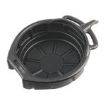 DRP03 Oil Fluid Drain Pan 17L 17 Litre Polyethylene Large Handles By Sealey
