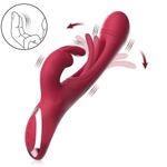12 Modes Flapping Rabbit Vibrator Stimulator  Massager Sex Toy for Women