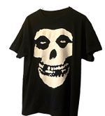 Misfits Black T-Shirt Skull Face Graphic Print 2013 size M excellent condition
