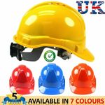 MENS HARD HAT SAFETY HELMET CONSTRUCTION BUILDERS SITE HEAD PROTECTION UNISEX