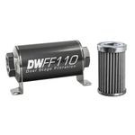 DW 10AN Female In-Line Fuel Filter Kit 40 Micron, 110mm