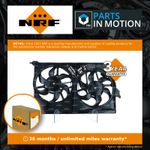 Radiator Fan fits CADILLAC BLS 1.9D 2006 on Z19DTH Cooling NRF 13114368 Quality