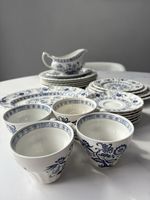 J&G Meakin Blue Nordic Classic Vintage 23 Piece Dinner Tea Set English Ironstone