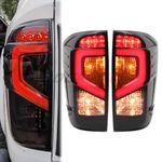 Smoke For Nissan NP300 Navara 2015-2023 LED Brake Tail Light Assembly W/ Turn