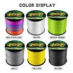 12 Strand Braided Fishing Line - Heavy Duty PE Saltwater & Sea Fishing Line